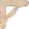 Ekena Millwork Funston Craftsman Smooth Bracket w/ Offset Brace, Douglas Fir, 7 1/2"W x 28"D x 28"H BKT0806X28X28FST04SDF - alternate 3